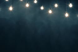 Dark Blue with Lights