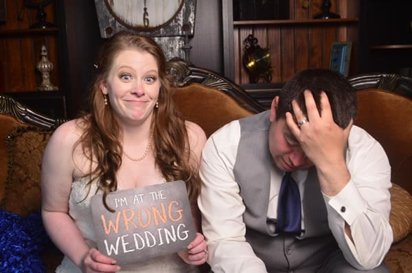 I'm at the Wrong Wedding